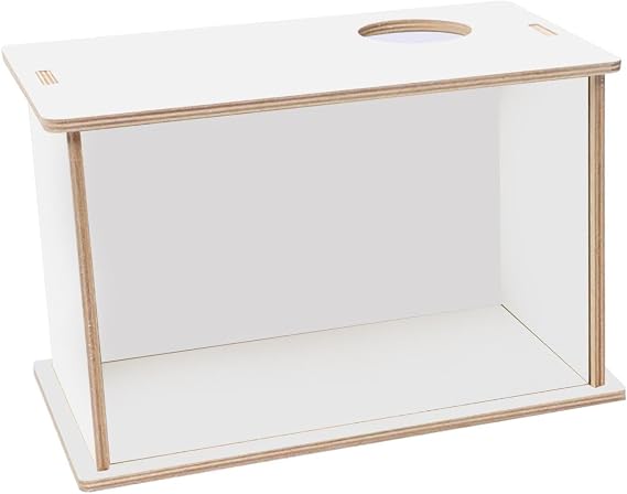 Hamster Digging Box, Hamster Sand Bath Box, Hamster Sand Bath Container, Shower Room, Habitats for Mice Lemming Gerbils Hamster Toilet hamster litter box, 25cmx15cmx15cm