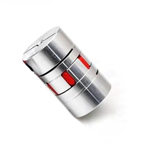 1pc Aluminium Plum Coupling D30L40 Flexible Shaft Coupling Motor Shaft Connector 30mm Diameter 40mm Length Coupler Sleeve(8x12.7mm)