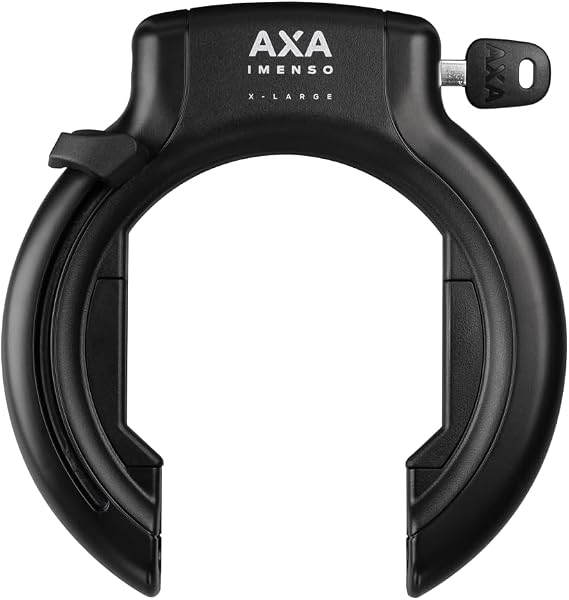 AXA Imenso XL Frame Lock AZ, Black, One Size