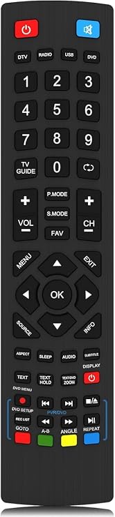 Replacement Technika TV Remote Control for Technika Remote Control for LED LCD TV