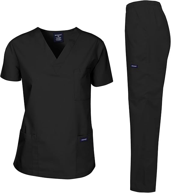 Dagacci Medical Uniform Men's Medical Scrub Kv_10005000 Medical Scrub Set (pack of 1)