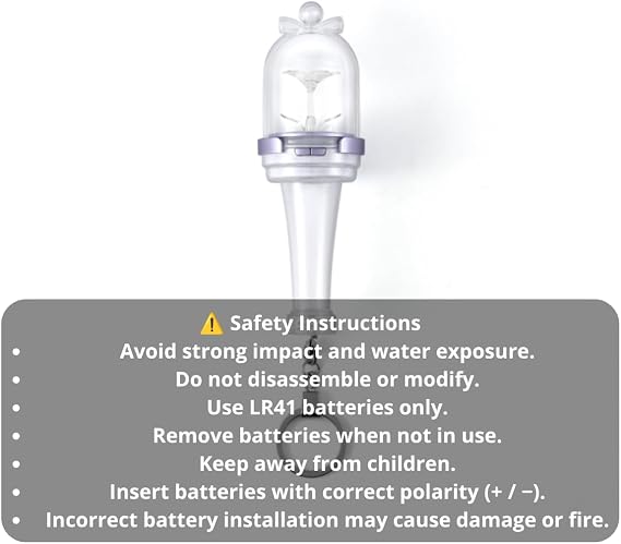 ILLIT Official Light Stick Keyring