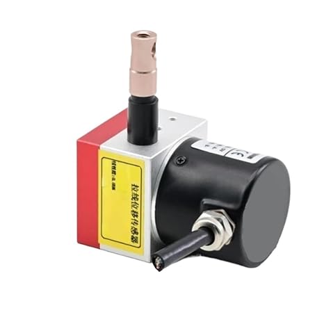 Draw Wire Sensor H40S 24V Pull 100 600p 200/400/500/600mm Pull Rope Displacement Potentiometer(500mm)