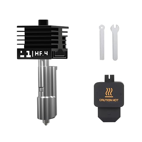 0.4mm High Flow Printer Hotend Print Head for Bambu Lab H2D/H2D Laster Hot End/Printhead, High Speed ​​Precision High-Temperature Kit for Bambu Lab H2D 3D Printer