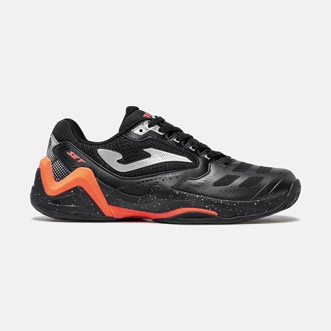 Joma TSETW2601AC Set Sert Kort Erkek Tenis Ayakkabısı Siyah