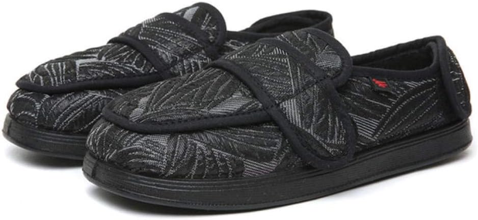 Wide Fit Easy Close House Slipper,Adjustable thumb valgus slippers, injured feet and swollen shoes,Wide Fitting Slippers