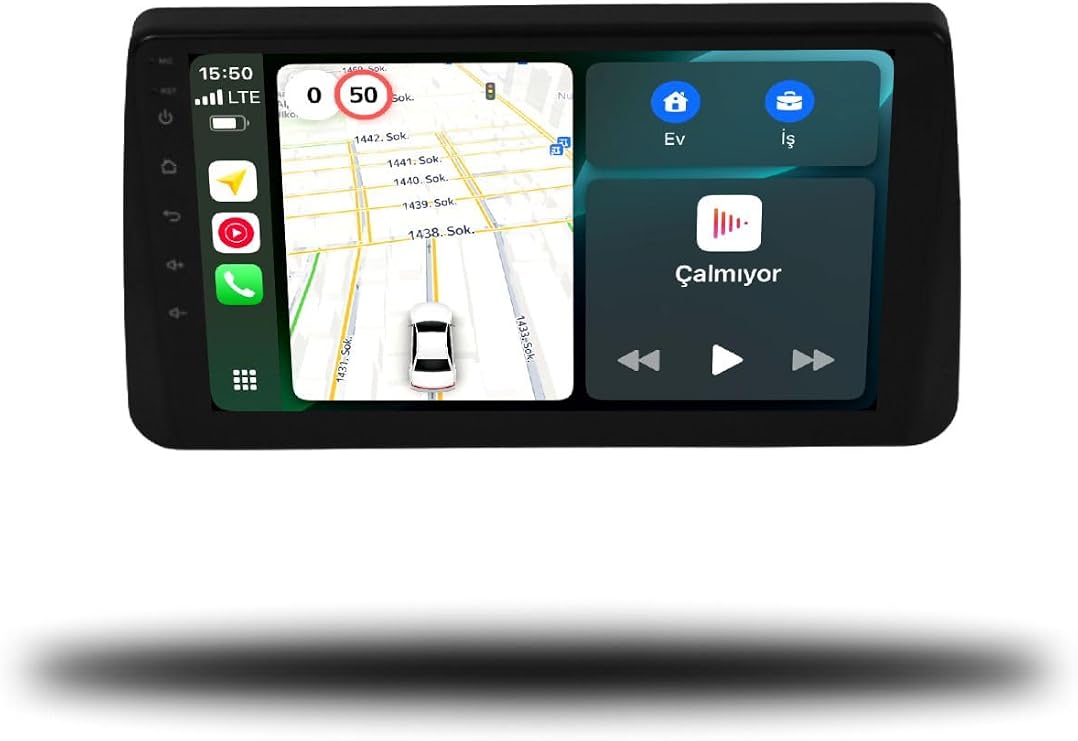 MarTechno Android Multimedya 4GB RAM 32GB Hafıza Fiat Egea Cross 2015-2023 ile uyumlu