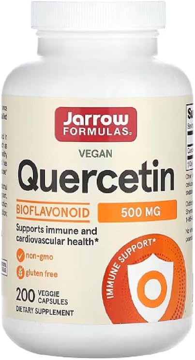 Jarrow Formulas - Quercetin | 500 mg for antioxidant Support and Cellular Health - 200 Capsules