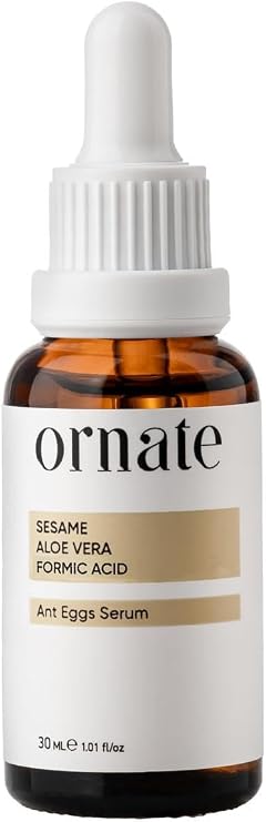 Ornate Karınca Yumurtası Yağlı Tüy Azaltıcı Ve Tüy Serum 30ml%0.5 Formic Acid%10 Aloe Vera