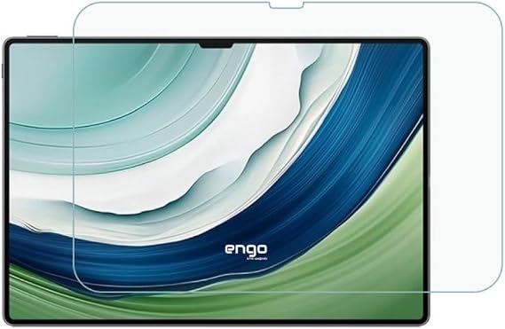 Engo Huawei Matepad Pro 13.2 İnç İle Uyumlu Ekran Koruyucu 9h Temperli Kırılmaz Esnek Nano Cam, Çizilmeye Ve Darbeye Dayanıklı Koruma, Hd Şeffaf