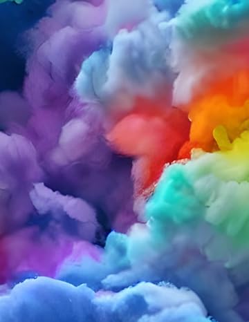 A4 Rainbow Dust Notebook Lined