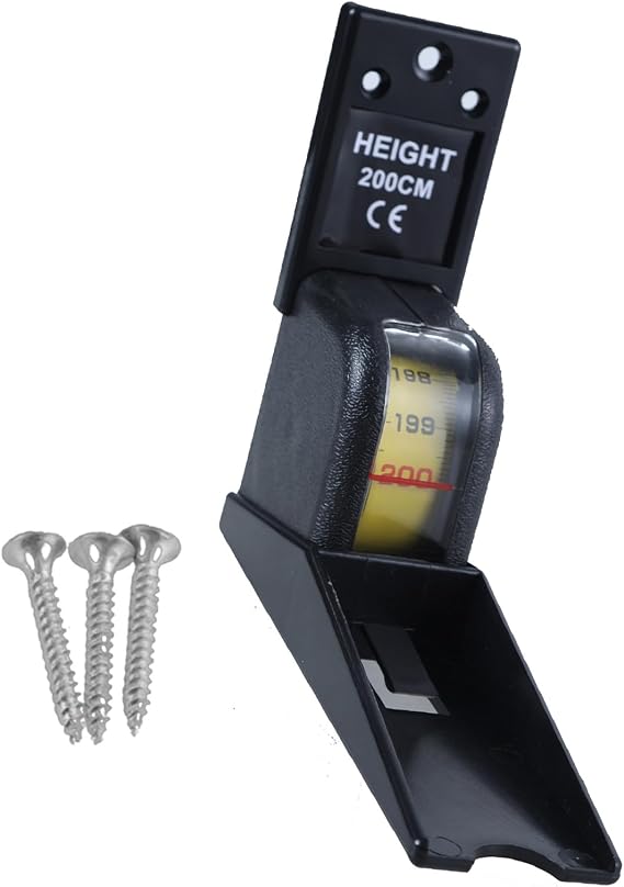 Wall Mounted Height Meter Stadiometer 2M Measurement Rod for Accurate Growth Trackings Measurement Tape Growth Rulers Stadiometer Wall Mounted