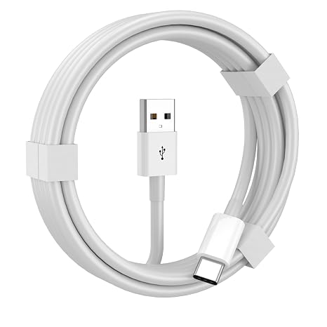 iPhone 16/15 Serisi için CarPlay Kablosu, Apple CarPlay için USB A - USB C Kablosu, iPad Pro 13'/12.9'/11'/Mini 6/Air 5 Araç Şarj Kablosu 3FT-Beyaz
