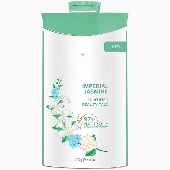 MH - Jasmine Perfumed Talcum Powder - 100 g. Deodorizing Talc