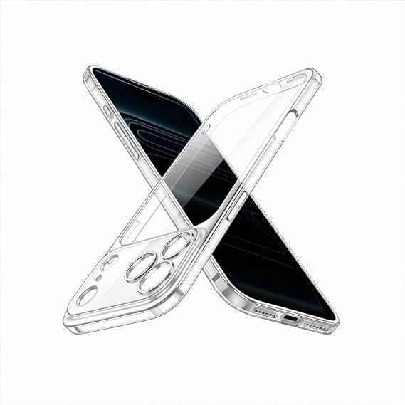 iPhone 17 Pro Uyumlu Kılıf Şeffaf Kamera Korumalı 3D