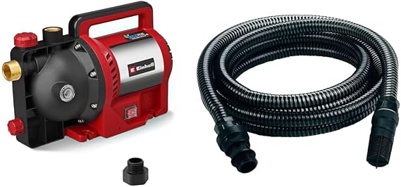 Einhell GC-GP 1170 ECO PLUS, Bahçe Pompası + Einhell Su Çekme Hortumu, 7 m