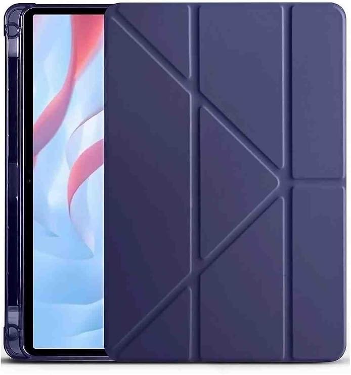 Honor Pad X9A ve X9 Pro Uyumlu 11.5" Fuchsia Trifolding Kalem Bölmeli Standlı Tablet Kılıfı