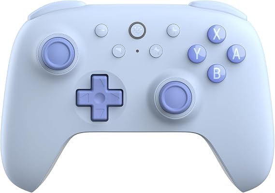 8Bitdo Ultimate 2C Bluetooth Controller for Switch & Switch 2, Wireless Controller with 6-Axis Motion Control, Rumble Vibration, Refined D-Pad and Bumpers, and Hall Effect Joysticks (Blue)