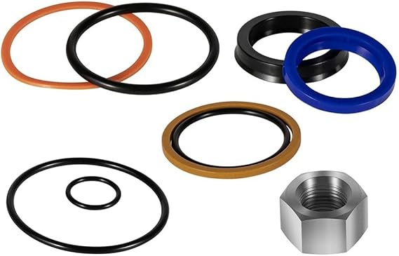 Hydraulic Cylinder Seal Kit For Bobcat 444 500 642 643 Excavators With Part Numbers 6803329 7137769 PU Nitrile Rubber Material For Leak Prevention