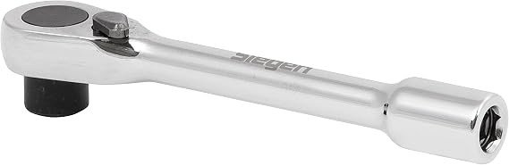 1/4 Hex Bit Driver Micro Ratchet - Flip Reverse + Drive at Base Siegen by Sealey
