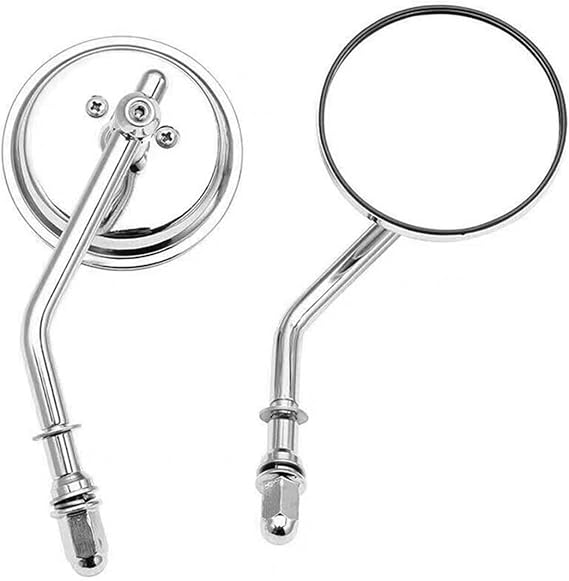 Black Chrome Motorcycle Rearview Mirror Aluminum Side For Harley For Davidson Sportster S Softail Fat Bob Iron 883 Fatboy