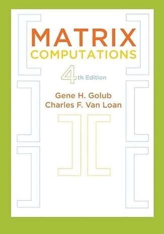 Matrix Computations 4th Edition: 3