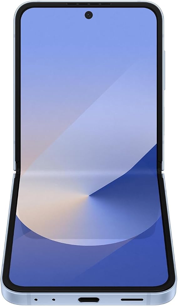 Samsung Galaxy Z Flip6 5G AI Smartphone (Blue, 12GB RAM, 256GB Storage) with Other Offers