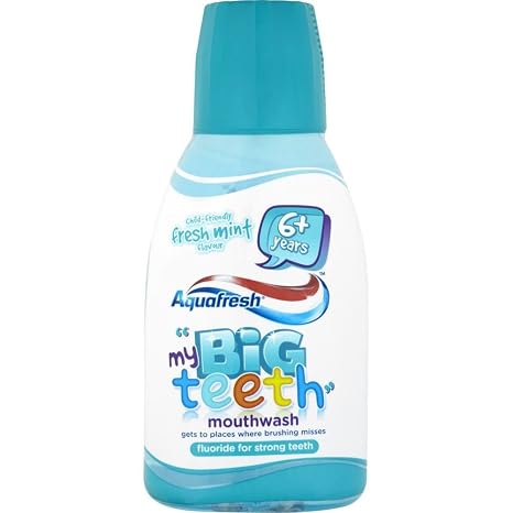 Aquafresh AQUAFRESH BIG TEETH MOUTHWASH MINTY 300M