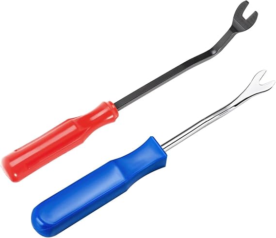 2 Piece Trim Removal Tool Set, Car Door Trim Remover & Interior Trim Clip, Car Clip Pliers Set, Car Disassembly Tools, Car Trim Tools Set