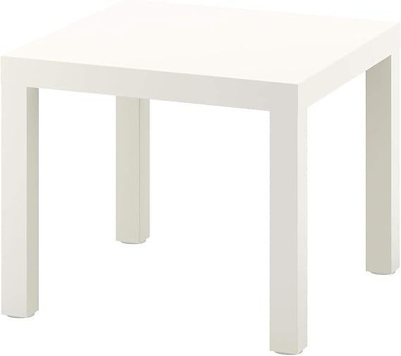 IKEA Lack Side Table - White 55x55 cm 104.499.09