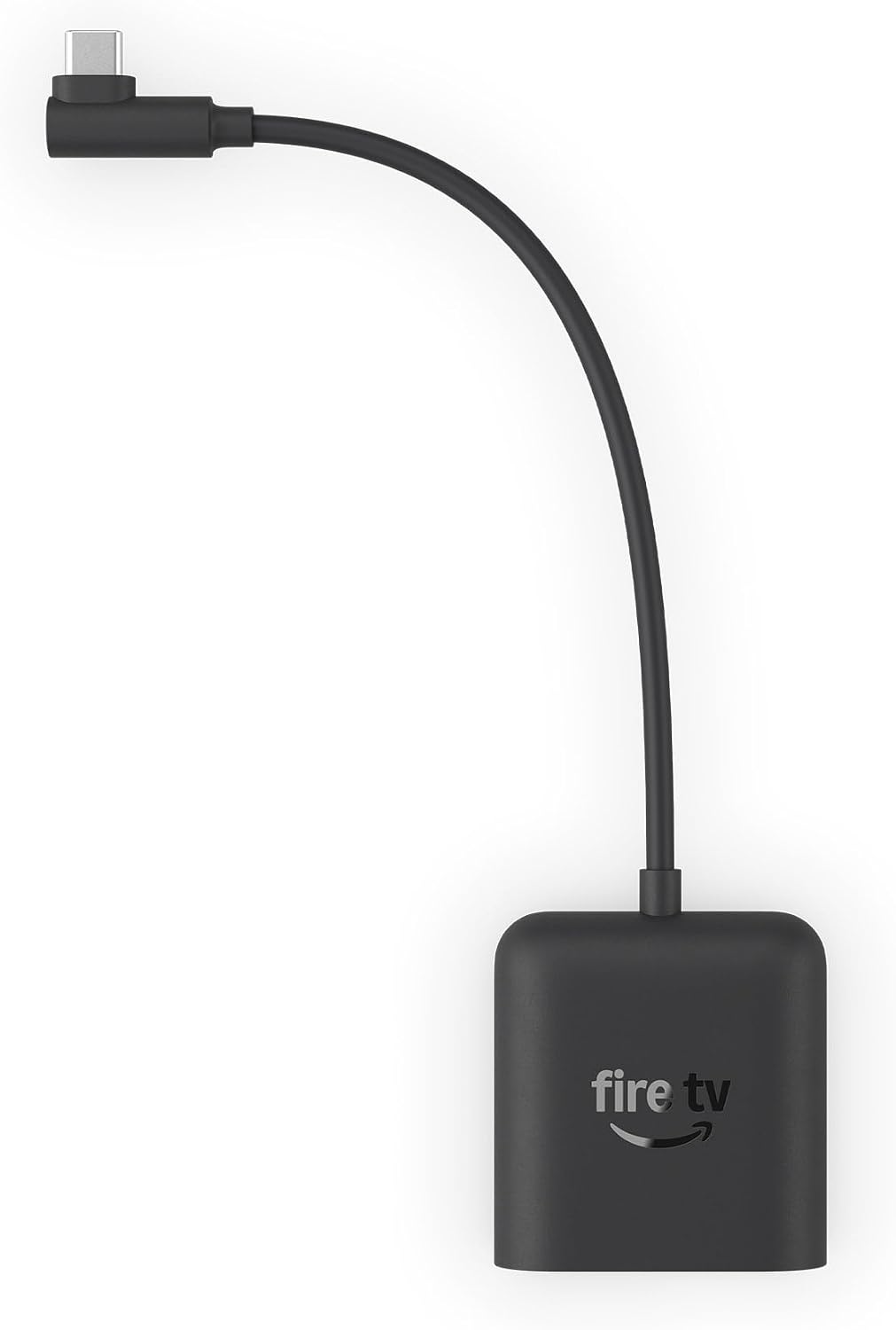 Right Angle USB-C Ethernet Adapter for Fire TV Sticks with USB-C only