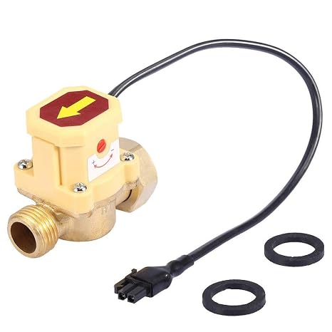 Wate Flow Sensor Switch G3 / 4-G1 / 2W Adjustable Flow Control Switch 220V Automatic Flow Switch Thread Flow Sensor Switch Control