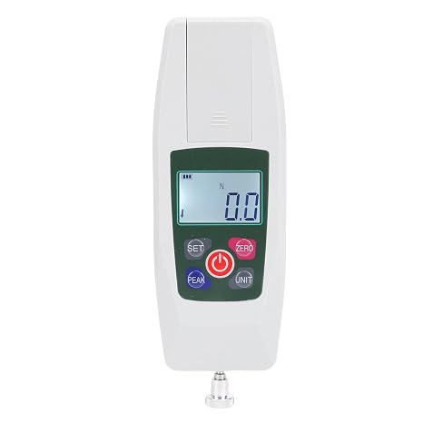 Digital Force Meter 50N 4 Units Switchable Backlit LCD Screen Auto Shutdown High Precise Digital Push Pull Dynamometer