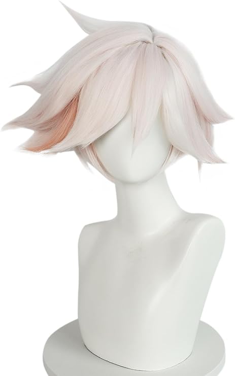 Angel Dust Hazbin Hotel Wig Hazbin Hotel Cosplay Angel Dust Wig Halloween Carnival