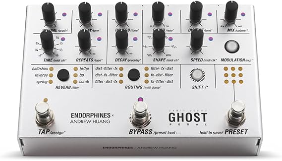 GHOST PEDAL | Multi-dimensional Effect Chain Processor | Guitar Synthesis Pedal