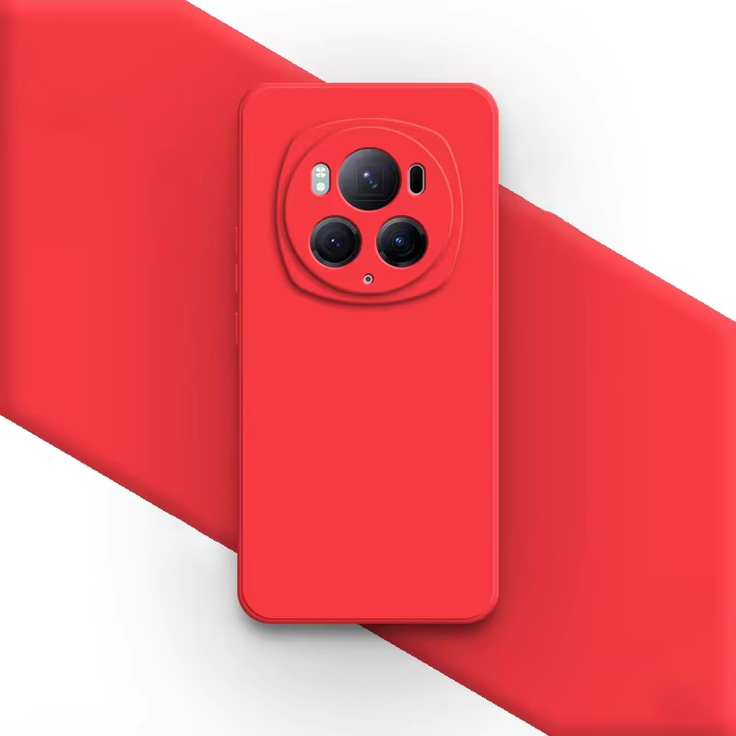 Microcase Honor Magic 6 Pro 5G Campro Serisi Kamera Korumalı Silikon Kılıf - AL3427 (Siyah)