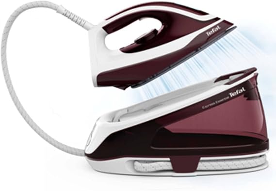 Tefal Express Essential Steam Ironing Station, up to 320 g/min Steam Boost, Short Heating Time, 2,200 Watt Power, Energy Saving Function, 1.4 Litre Water Tank, Ergonomic Handle, Anti-limescale System
