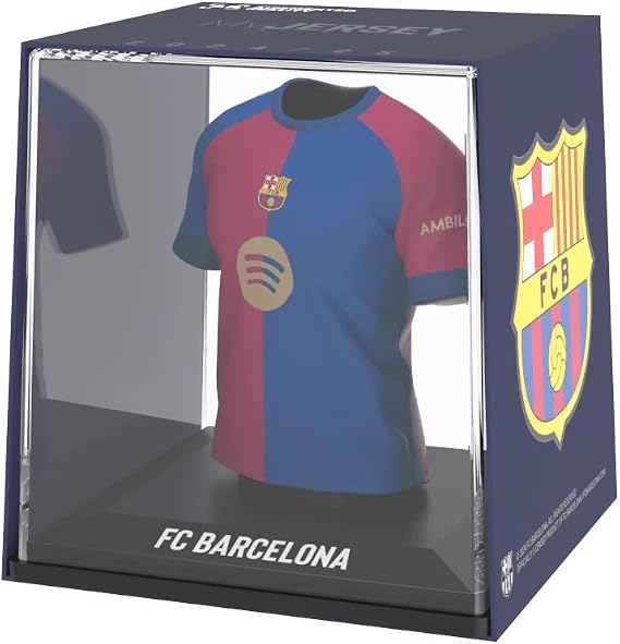 Barcelona - Home Splink Soccer Jersey Collectible (3.75")",