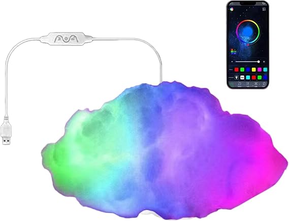 LED Clouds for Wall USB Dynamic Multicolor Cloud