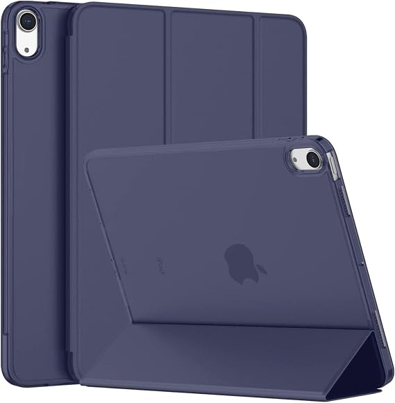 UnDePlus iPad 11.Nesil A16 11inç/10.Nesil 10.9inç ile uyumlu Kılıf PU Deri Smart Standlı Case