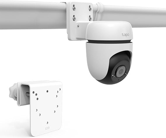 Camera Gutter Mount for TP-Link Tapo TC40/TC41/C500/C510W/C520WS/C530WS/C501GW/C51A/C52A Pan/Tilt Security Outdoor Camera