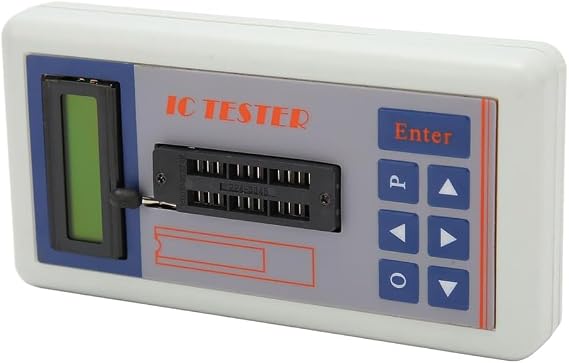 Integrated Circuit Tester, IC Tester with 5V 3.3V AUTO Modes, for Interface Chips Optocoupler Operational Amplifiers
