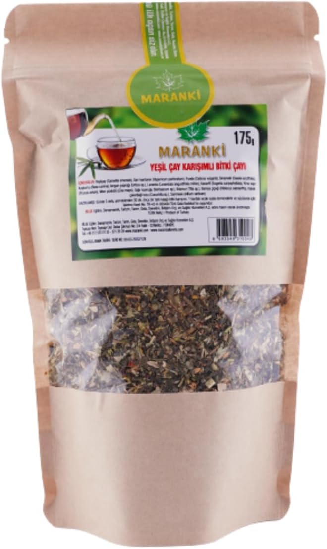 Maranki Yeşilçay Karışımlı Bitki Çayı 175 GR