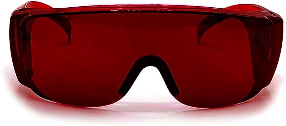 FREEMASCOT OD 4+ 190-540nm Wavelength Laser Safety Glasses for Typical 405nm, 450nm, 520nm, 532nm Laser Light for Hair Removal Laser Treatment Eye Protection Goggles