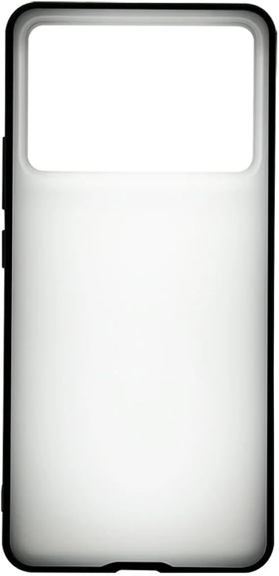 Microcase Xiaomi Poco F6 Pro/Redmi K70 Pro Luna Serisi Köşe Korumalı Sert Rubber Kılıf - AL3422 Siyah