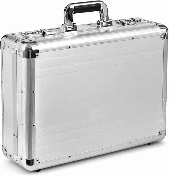 Alumaxx - 45114 TAURUS - attache case briefcase aluminium silver