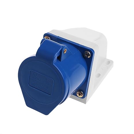 32 Amp 3pin Industrial Socket 220V-250Volt Weatherproof IP44 Waterproof 2P+E 32A Electric Plug