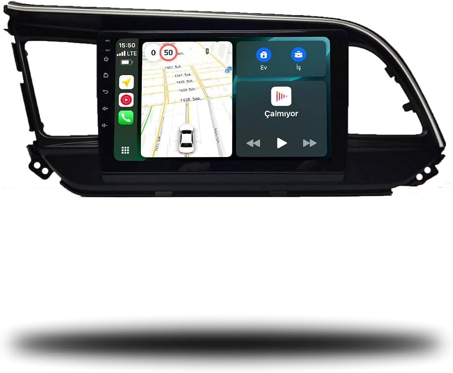 MarTechno Android Multimedya 4GB RAM 64GB Hafıza Hyundai Elantra 2019-2020 ile uyumlu