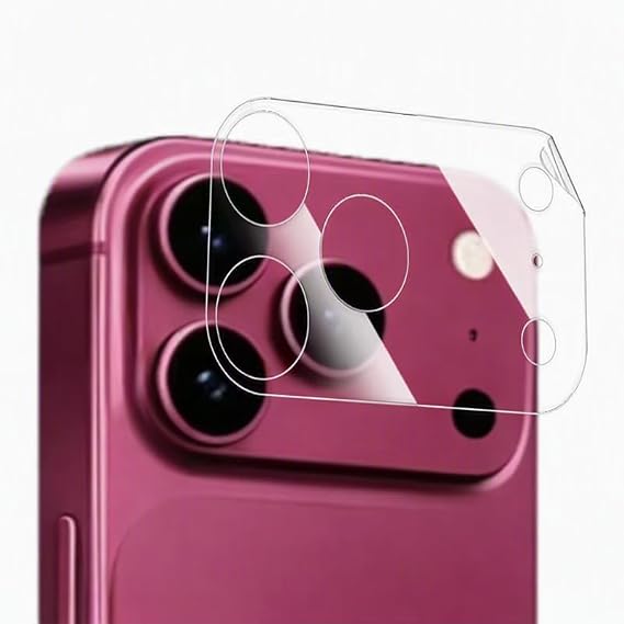 Apple iPhone 18 Pro İle Uyumlu Nano Esnek İnce Nano Kamera Koruyucu