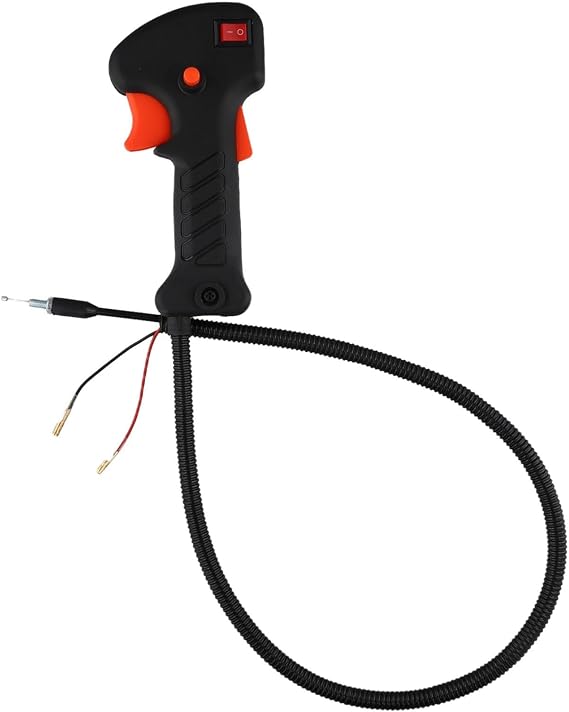 Trimmer Brush Handle Switch Throttle Trigger Cable 80cm, Fit For Multiple Brands, Gardening Tool Accessory